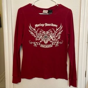 Red Harley Davidson T-shirt